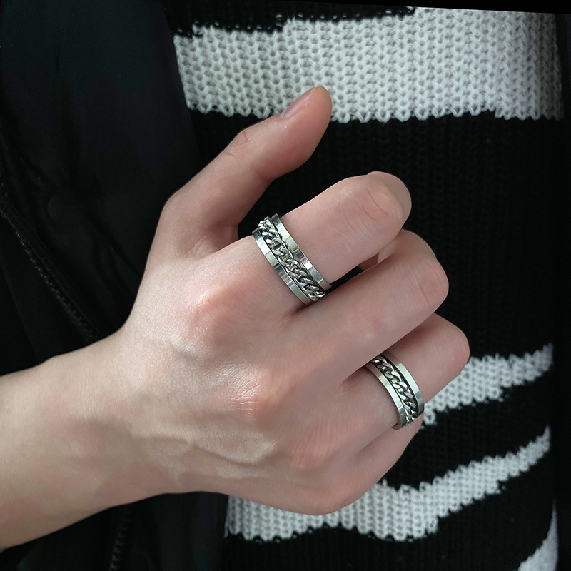 แหวนเหล็กไทเทเนียม สําหรับเปิดขวด - รูปที่ 2