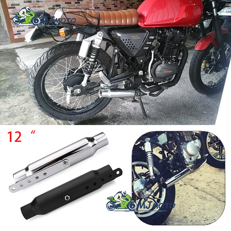 【MJMOTO】ท่อไอเสียรถจักรยานยนต์ 38 40 43 45 มม. แนวเรโทร สําหรับ Harley Triumph Cafe Racer Racing - รูปที่ 7