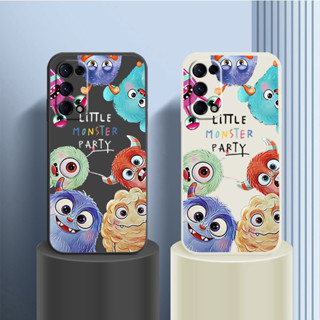 เคสโทรศัพท์มือถือซิลิโคน TPU กันกระแทก ลาย Little Monster สําหรับ OPPO Reno 8 6 5 Pro 8T 4 3 5K 5F 5 Lite A94 F19 Pro 4G 5G