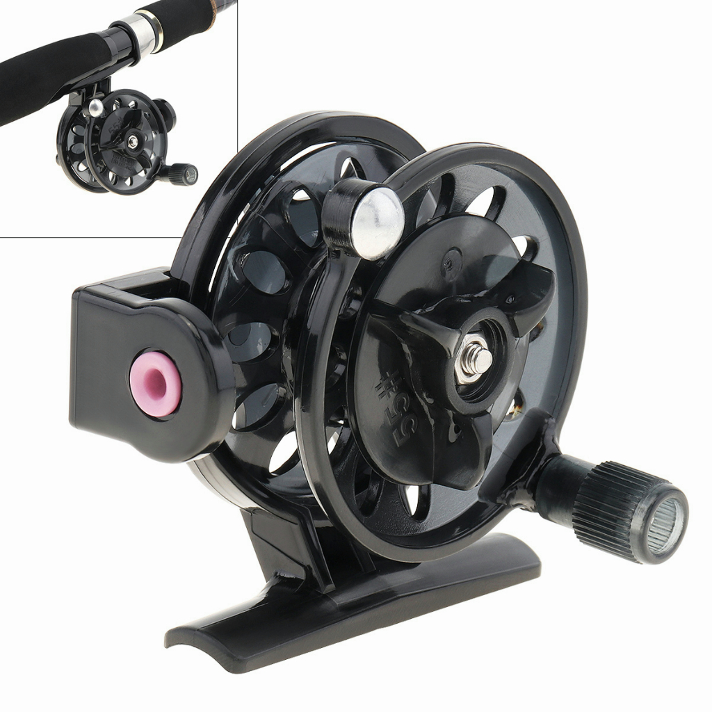 1:1 Fly Fishing Reel ABS น้ําหนักเบา Spool ปลาคาร์พตกปลา Reel สําหรับอุปกรณ์ตกปลาน้ําจืด