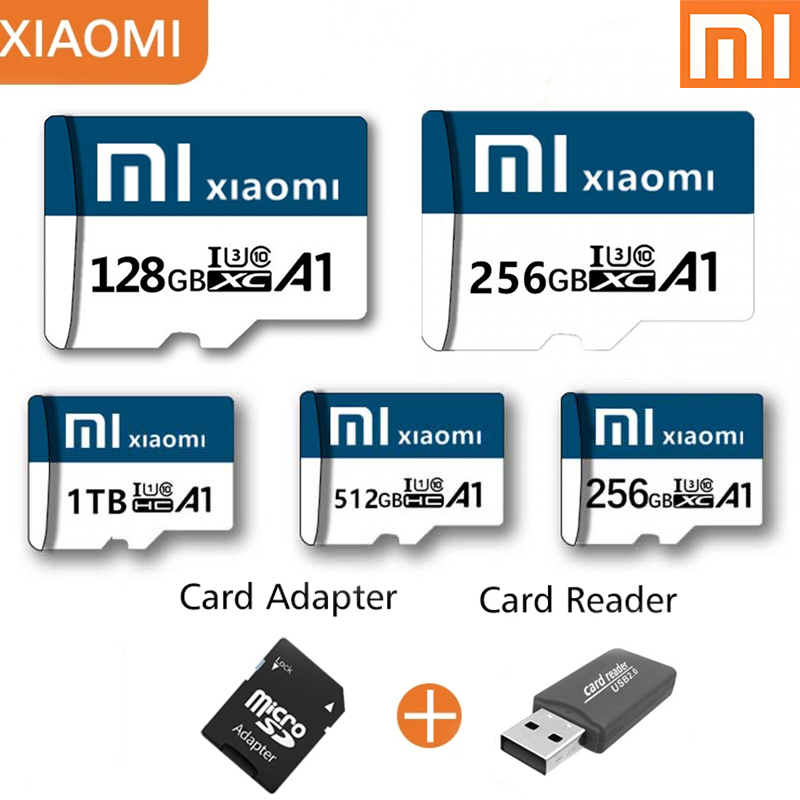 Xiaomi การ์ดหน่วยความจํา 1TB 2TB Micro Card SDCard TF Card 128GB 256GB 512GB SDCard Micro SD Card