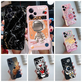 เคสโทรศัพท์มือถือ ซิลิโคนนิ่ม ลายนักบินอวกาศน่ารัก สําหรับ Xiaomi Redmi Note 12 Pro 12 Pro+ Plus 5G 2022