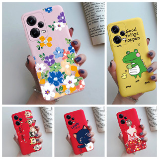 เคส Redmi Note 12 Pro ลายน่ารัก สีลูกกวาด ซิลิโคนนิ่ม TPU สําหรับ Xiaomi Redmi Note12 Pro Plus 5G