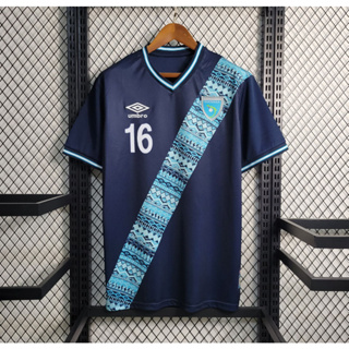 Guatemala away 23/24 ชุดเสื้อยืดแฟนคลับ เพิ่มชื่อ และตัวเลขได้