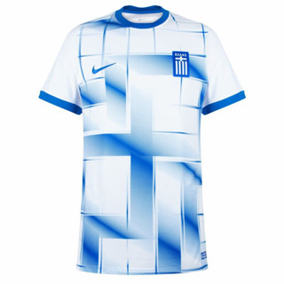 เสื้อกีฬาแขนสั้น ลายทีมชาติฟุตบอล Greece Home Mans 2023/24 ไซซ์ S-4XL