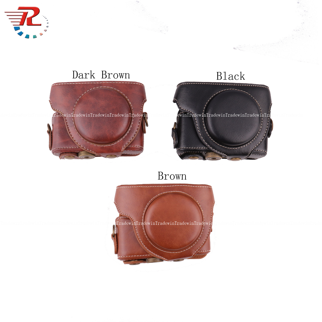 เคสกระเป๋าใส่กล้อง หนัง Pu พร้อมสายคล้องไหล่ สําหรับ Sony RX100M7 RX100VII RX100 Mark VII RX100M7 RX
