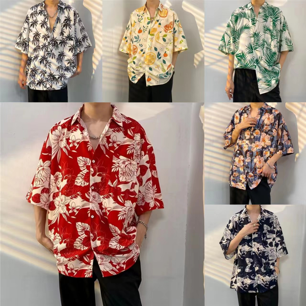 เสื้อเชิ้ตผู้ชาย เสื้อฮาวาย รุ่น 1199
