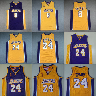 เสื้อกีฬาบาสเก็ตบอล ปักลาย Los Angeles Lakers Championship สําหรับผู้ชาย