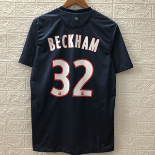 เสื้อกีฬาแขนสั้น ลายทีมปารีส Saint Germain Beckham แบบกําหนดเอง