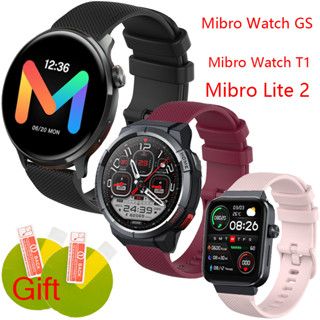 สายนาฬิกาข้อมือซิลิโคน แบบเปลี่ยน สําหรับ Mibro Watch GS Mibro Lite 2 Sport Watch Band Bracelet For Mibro Watch T1 Smart Watch