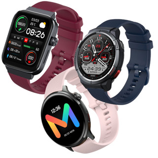 สายนาฬิกาข้อมือซิลิโคน แบบเปลี่ยน สําหรับ mibro Watch GS mibro T1 mibro lite 2 Smartwatch Sport Band