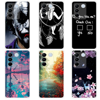 เคส วีโว่ Vivo V27 V27 Pro V27e Case การ์ตูน Joker เคสซิลิโคน Soft TPU โทรศัพท์มือถือ Back เคส