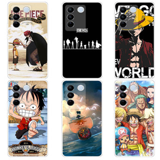 เคส วีโว่ Vivo V27 V27 Pro V27e Case การ์ตูน One Piece เคสซิลิโคน Soft TPU โทรศัพท์มือถือ Back เคส