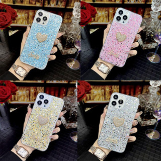 เคสโทรศัพท์มือถือ แบบนิ่ม ลายหัวใจ เรืองแสง สําหรับ Vivo V27e Y02 Y02S Y22 Y22S Y35 V25 Y15S Y21 Y21S Y33S