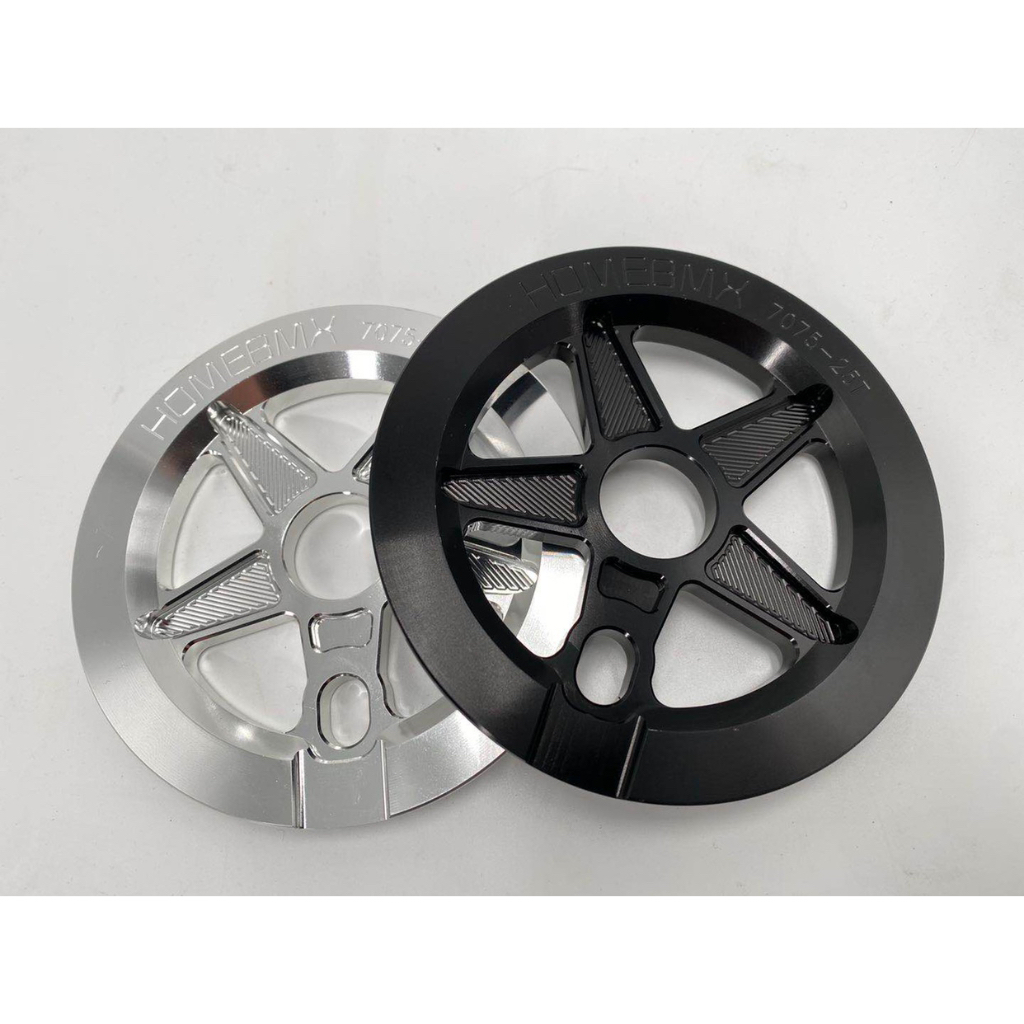 Home bMX guard สเตอร์ 25T bMX guard chainwheel full CNC 7075-T6 19mm 22mm