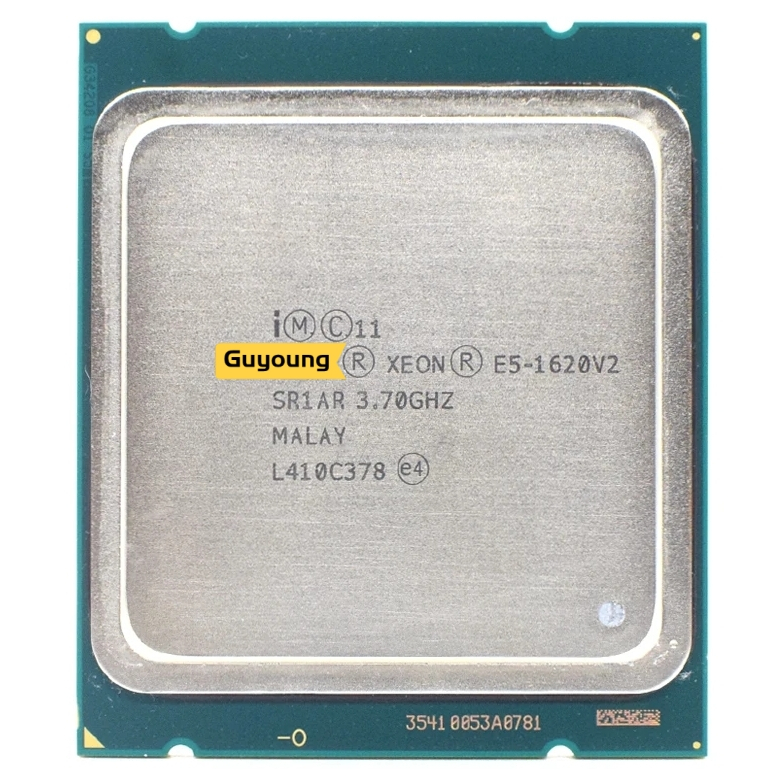 โปรเซสเซอร์ CPU YZX Xeon E5 1620 V2 E5 1620v2 E5-1620v2 E5-1620 v2 3.7GHz Quad Core แปดเธรด 10M 130W