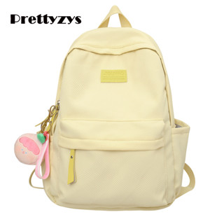 Backpack Prettyzys 2023 Korean Large capacity School 14 inch For Teenage Girl