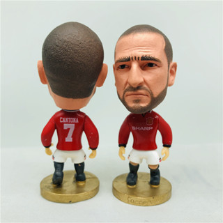 ฟิกเกอร์ตุ๊กตาฟุตบอล Manchester Red 7 Cantona C.ronaldo Sanchez Beckham Rooney สีแดง สไตล์คลาสสิก สําหรับเก็บสะสม