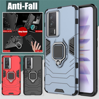 Casing Xiaomi Redmi K60 K60E K50 K40 K40S K30 K20 Ultra Pro Shockproof Hybrid Armor Rugged Holder Kickstand Case Cover