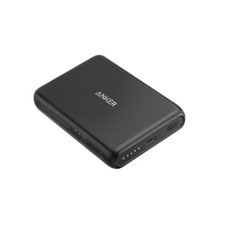 Anker 521 แบตเตอรี่แม่เหล็กไร้สาย แบบพกพา 5K 5000 mAh พร้อมสาย USB-C สําหรับ iPhone 14 13 12 Series