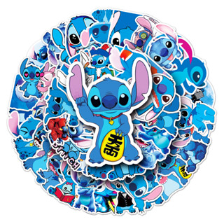 สติกเกอร์ กันน้ํา ลาย Catoon Stitch DIY แบบสร้างสรรค์ สําหรับติดตกแต่งรถยนต์ จํานวน 50 ชิ้น