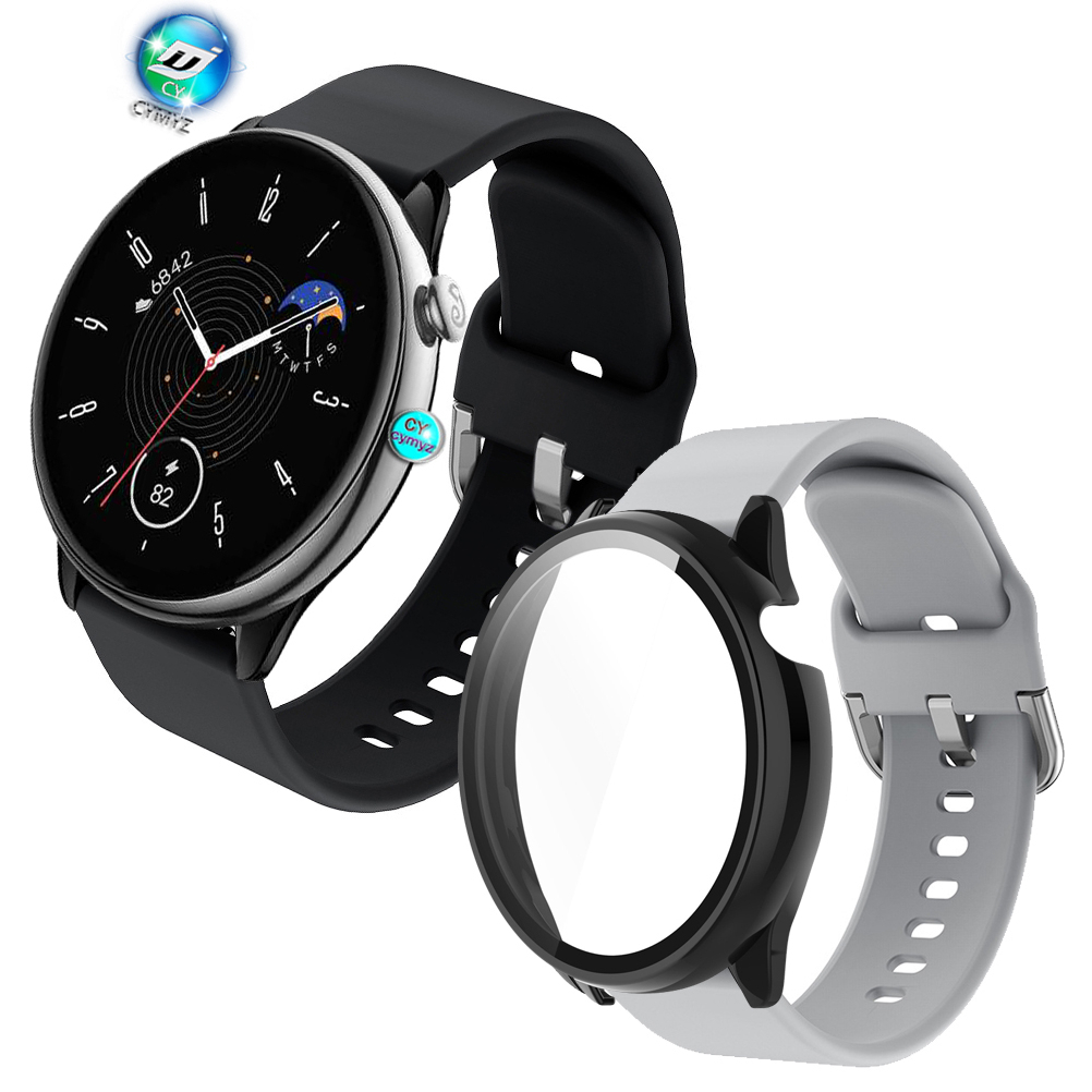 for Amazfit GTR mini สาย สายนาฬิกาสายซิลิโคน สำหรับนาฬิกาอัฉริยะ Amazfit GTR mini เคส เคสเต็มจอ