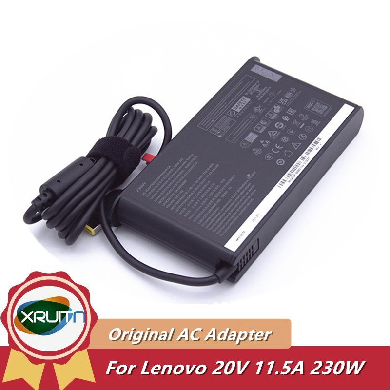 ของแท้ 20V 11.5A 230W ADL230SDC3A ADL230SLC3A อะแดปเตอร์ AC สําหรับ Lenovo THINKPAD W540 P71 P72 P73 Y900 แล็ปท็อปแหล่งจ่ายไฟ Charger