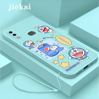 เคส Samsung A10S M01S เคสโทรศัพท์ ซิลิโคน กันกระแทก การ์ตูนน่ารัก Cola Tinkerbell Cat Doraemon