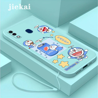 เคส Samsung A20 A30 M10S เคสโทรศัพท์ ซิลิโคน กันกระแทก การ์ตูนน่ารัก Cola Tinkerbell Cat Doraemon