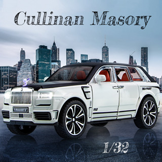 【ไม่มีกล่อง】โมเดลรถยนต์ Cullinan Masory diecast car chezhi โลหะผสมสังกะสี Matel Light and Sound 1/32 ของเล่นสําหรับเด็ก