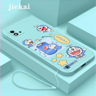 เคสโทรศัพท์มือถือ ซิลิโคน กันกระแทก ลายการ์ตูนโดราเอมอนน่ารัก สําหรับ Relame C20 C20A