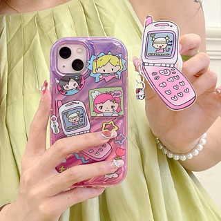 เคสโทรศัพท์มือถือ TPU แบบนิ่ม ลายเลเซอร์ สําหรับ iphone 14 Pro Max 13 Pro Max 12 Pro Max