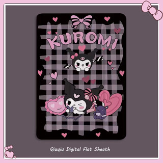 【Kuromi &amp; Lotso】  เคสไอแพด ลายการ์ตูน ipad Air4/5 10.9 / iPad Mini 1 2 3 4 5 6 / iPad 2 3 4 / iPad Pro 9.7 Air1 Air2 / iPad Pro 10.5 / ipad Gen 7/8/9 10.2 Smart Case