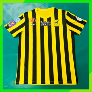 เสื้อกีฬาแขนสั้น ลายทีมชาติฟุตบอล Ittihad Gaopin 2023/2024 ชุดเหย้า