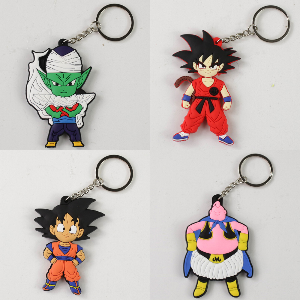 13 สไตล์ Dragon Ball Z Son Goku Super Saiyan Kuririn Piccolo Majin Buu สองด้าน พวงกุญแจ อะนิเมะ โมเดล พวงกุญแจ กระเป๋าเป้สะพายหลัง จี้ พวงกุญแจ ของเล่นเด็ก ของขวัญ