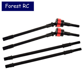 Forestrc เพลาขับ CVD ด้านหน้า และด้านหลัง แบบเปลี่ยน สําหรับอัพเกรดรถไต่หินบังคับ 1/10 Axial SCX10