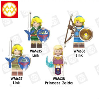 ของเล่นตัวต่อฟิกเกอร์ Zelda WM6053