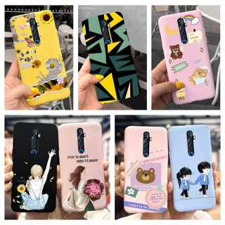 เคสโทรศัพท์มือถือแบบนิ่ม ลายการ์ตูนเด็กผู้หญิงน่ารัก สําหรับ OPPO Reno 2 Reno 2F Reno 2Z Reno2 F 2 Z