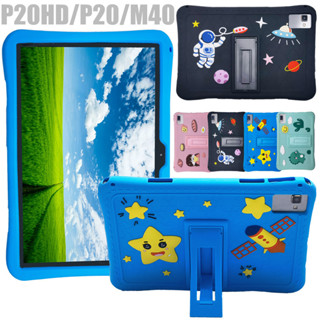 Cartoon Kids Cover for Teclast P20HD Silicone Tablet Case for Teclast P20 HD M40 Tablet PC Stand Soft Shell Funda