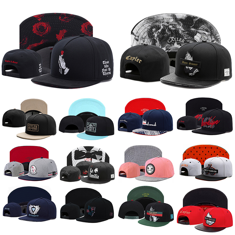 Cayler และ Sons Snapback หมวกvintage คุณภาพสูง Hip-hop เบสบอลหมวก Unisex ฤดูร้อนผ้าฝ้ายกีฬากลางแจ้งหมวกปรับหมวกแฟชั่น