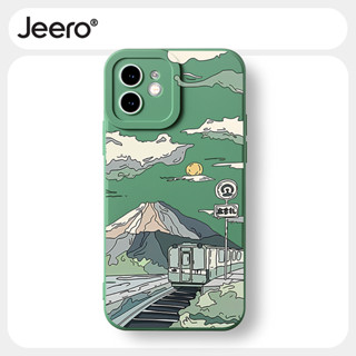 Jeero เคสไอโฟน เคสซิลิโคนนุ่มกันกระแทกน่ารักตลก เคสโทรศัพท์ Compatible for iPhone 15 14 13 12 11 Pro Max SE 2020 X XR XS 8 7 6 6S Plus พลัส HFF2963