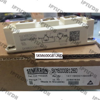 โมดูลพาวเวอร์ IGBT SKM600GB126D SKM400GB126D SKM300GB126D SKM200GB126D SKM600GB12T4 SKM300GAL128D