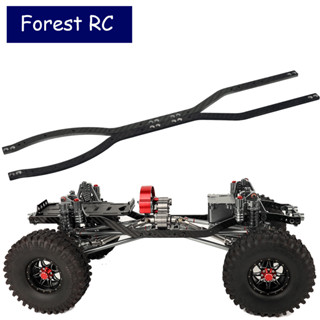 Forestrc กรอบรางคาร์บอนไฟเบอร์ อะไหล่สํารอง สําหรับรถไต่หินบังคับ Axial SCX10 I D90 SCX10 II 90046 90047