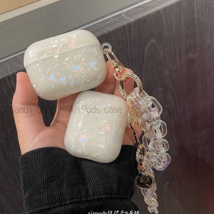 รูปแบบเปลือกที่มีสีสันสีชมพู AirPods สําหรับ AirPods 4 1/2/3/Pro Pro2 กรณี AirPods 3 TPU Soft Apple ชุดหูฟังบลูทูธไร้สาย Anti drop AirPods 4 กรณี AirPods Pro2 กรณี