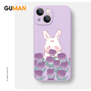 Guman เคสไอโฟน เคสซิลิโคนนุ่มกันกระแทกน่ารักตลก เคสโทรศัพท์ Compatible for iPhone 14 13 12 11 Pro Max SE 2020 X XR XS 8 7 6 6S Plus พลัส XYB1652