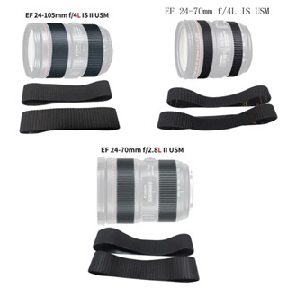 Lens แท้ ซูมได้ และแหวนยางโฟกัส อะไหล่ซ่อมแซม สําหรับ Canon EF 24-105 มม. f/4L IS / IS II / 24-70 มม. f/2.8L II USM