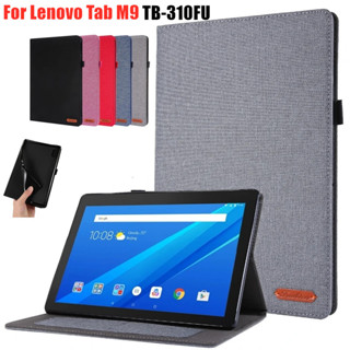 เคสแท็บเล็ตหนัง PU แบบฝาพับ พร้อมขาตั้ง สําหรับ Lenovo Tab M9 TB-310FU Lenovo Tab M9 M 9 9 นิ้ว 2023 9.0