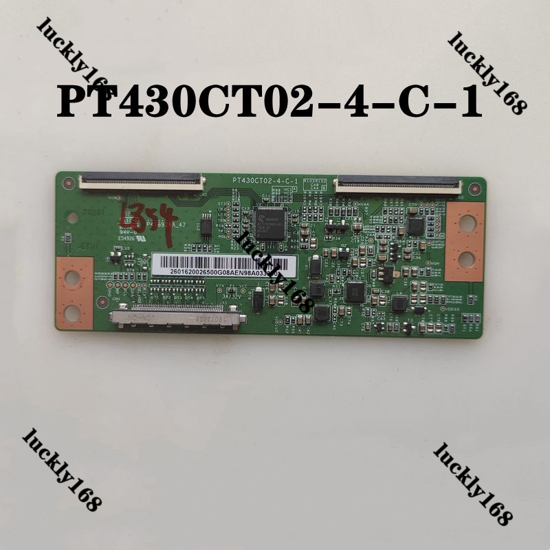 PT430CT02-4-C-1 บอร์ด Tcon ทีวี 43 นิ้ว Huike ท่อระบายน้ํานุ่ม ปุ่มแข็ง