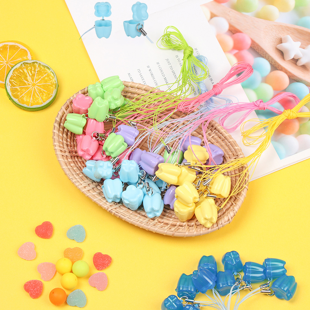 【50 ชิ้น】รูปทรงฟัน น่ารัก มินิ นม ฟัน กล่องเก็บ เด็ก ทันตกรรม ของขวัญ กล่องเก็บของ