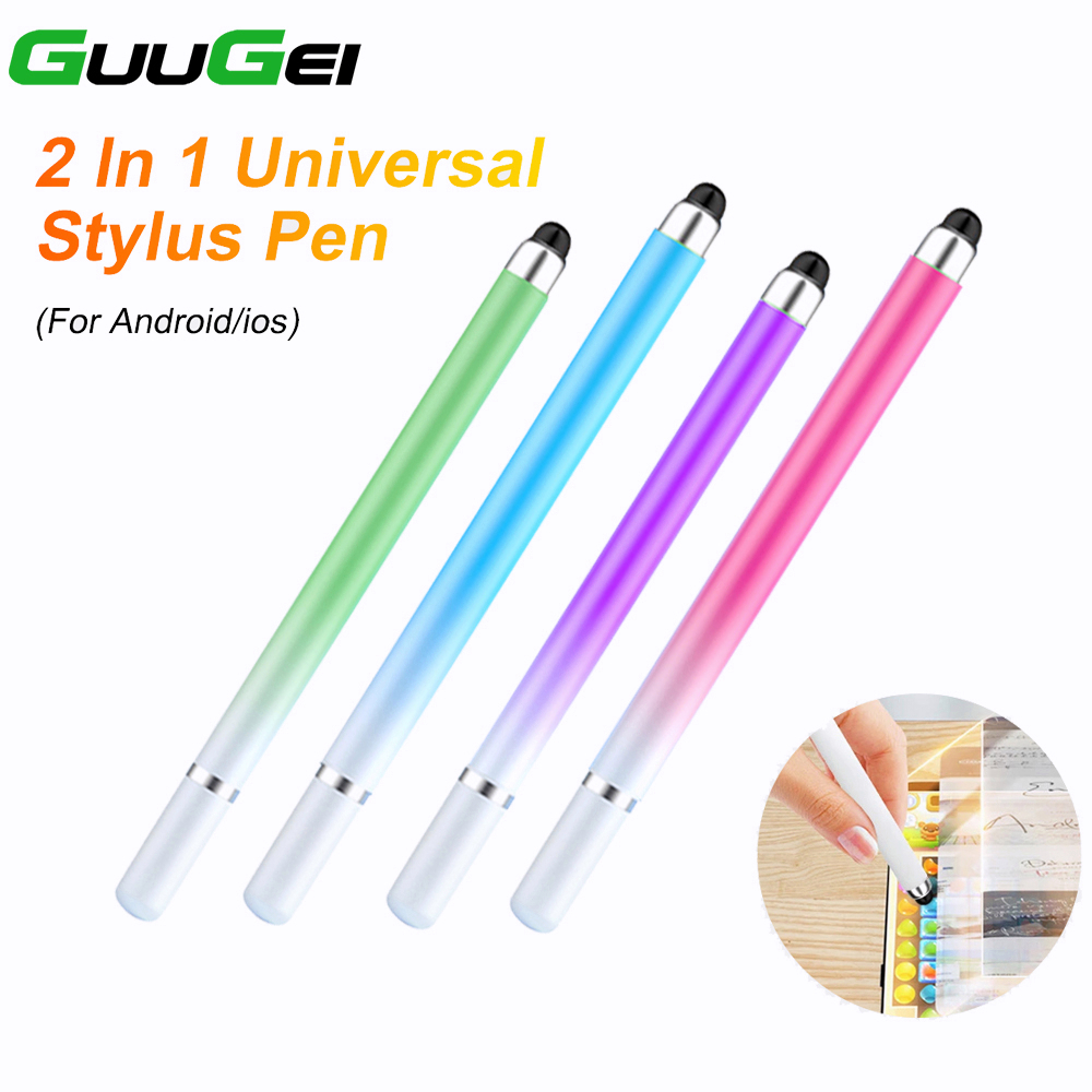 Guugei ปากกาสไตลัส 2 In 1 สําหรับแท็บเล็ต Android IOS